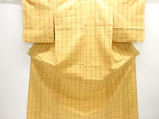 Japanese Kimono / Tsumugi Omeshi Cotton